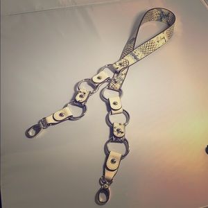 Henri Bendel Snake Guitar Bag Strap